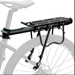 New ROCKBROS Rear Bike Rack, Quick Release Cargo Rack for Luggage Commuting