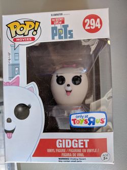 Funko Secret life of pets Flocked Gidget TRU Exclusive