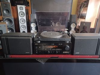 YAMAHA 7.1 AV RECEIVER, SONY TURNTABLE, BOSE 201 IV SPEAKERS $500 FINAL PRICE READ DESCRIPTION AND SEE ALL PICTURES