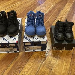 Jordan 1 Mid And Champion x Timberland Size 9c