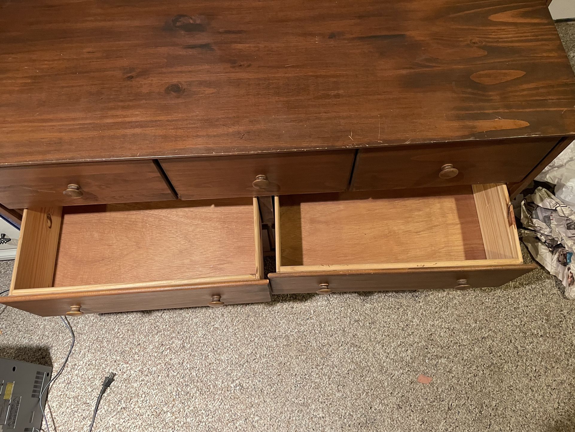 Solid Wood Dresser