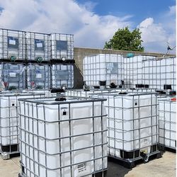 IBC totes Food Grade. 330 Gallons Metal Caged 💦 Water Tanks