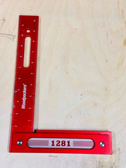 WOODPECKERS ALUMINUM 1281 PRECISION WOODWORKING SQUARES