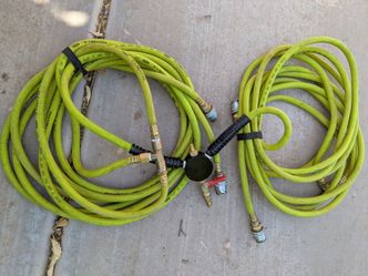 Air hoses with couples