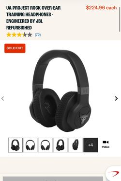 UA Project Rock JBL Over-Ear Headphones