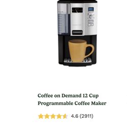 12 Cup Brand New Cuisinart Coffee Maker
