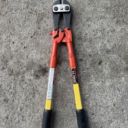 H.K. Porter 18 in. Fiberglass Handle General Purpose Center Cut Bolt Cutters with 3/8 in. Max Cut Ca