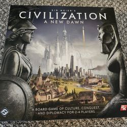 Civilization New Dawn Board Game Complete