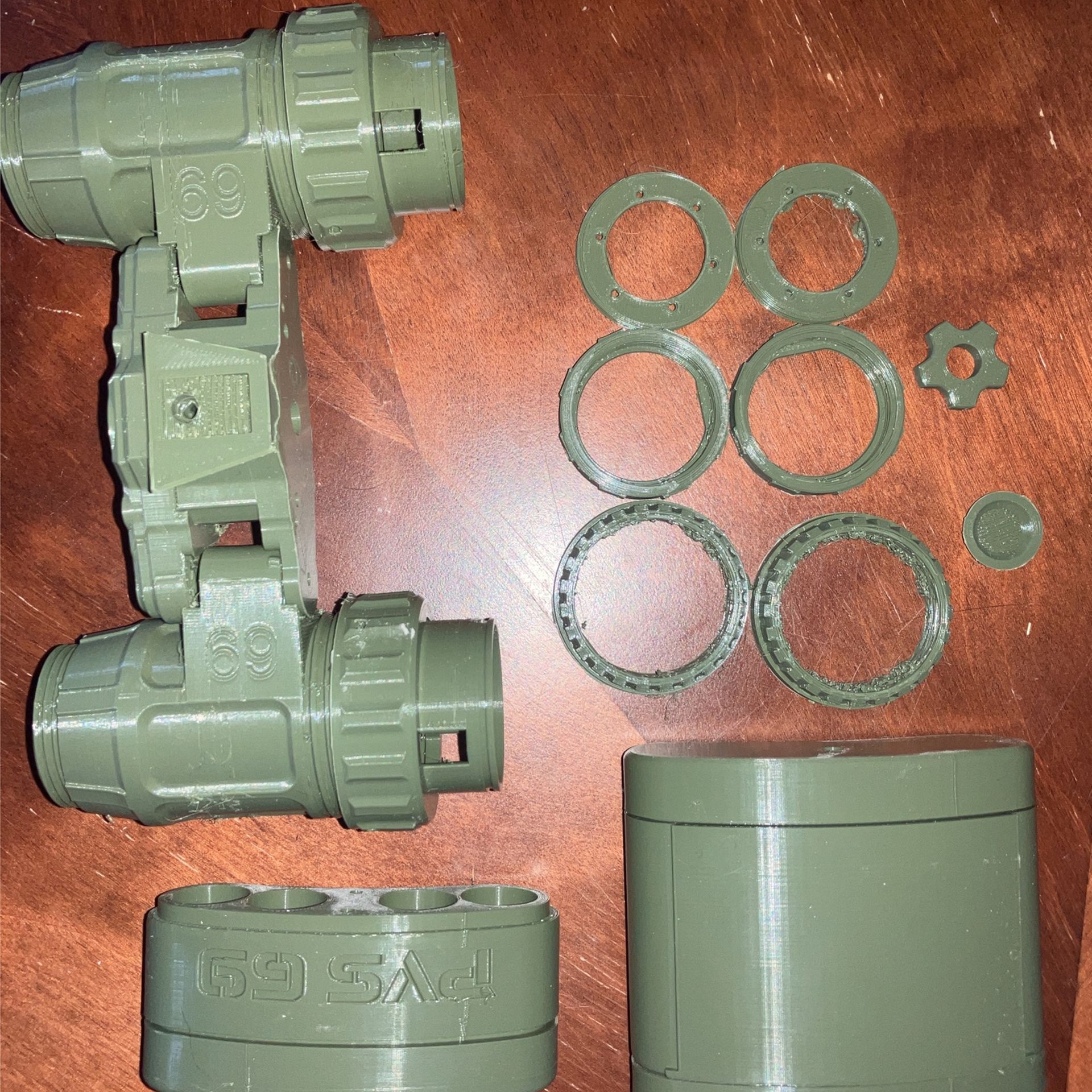 PVS-69 Alpha 1.1 Digital Night Vision System- Frame Only
