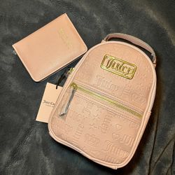 Juicy Couture Mini Backpack & Wallet