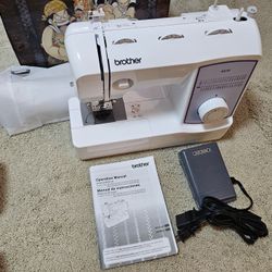 Brother Sewing Machine, GX37, 37 Built-in Stitches, 6 Included Sewing Feet