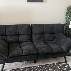 Black couch