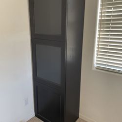Black IKEA Display Cabinet 