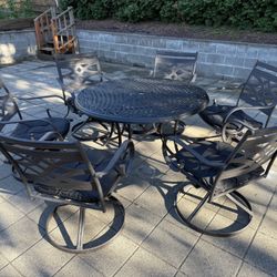 Table And Six Chairs 