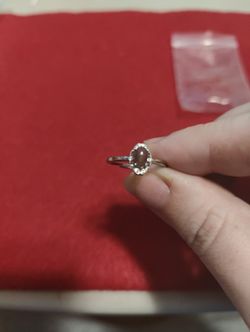 Garnet Adjustable Ring