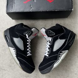 USED Jordan 5 Retro Black Metallic Reimagined (2025) OG ALL