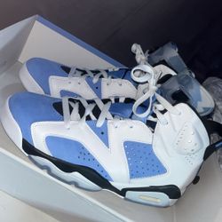 Jordan 6 Retro Unc White 