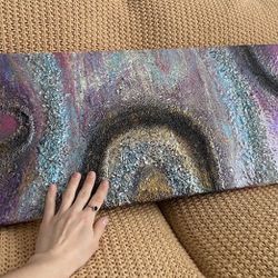 Abstract Stone Painting