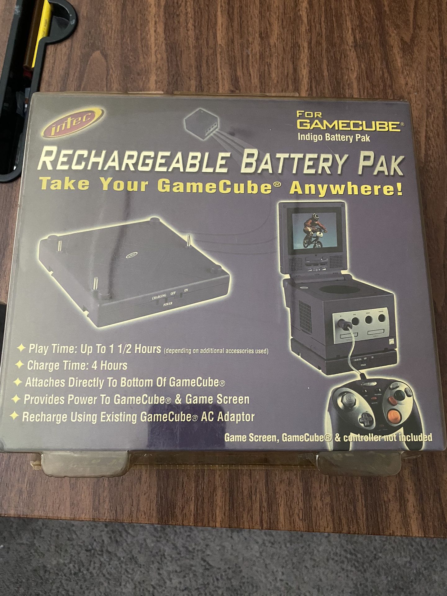 Intec GameCube Rechargeable Battery Pack PRICE REDUCED!