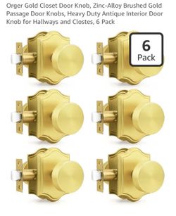 Gold Door Knobs
