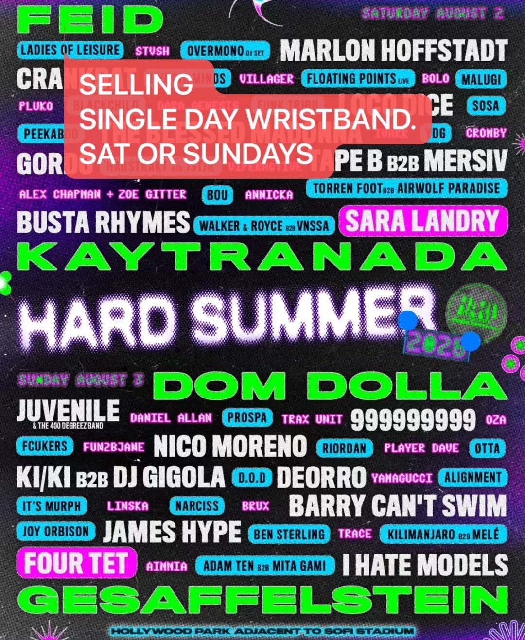 hard summer 2025 tickets