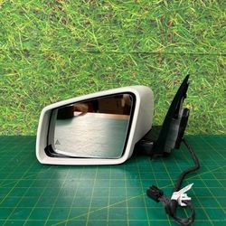 11-16 MERCEDES E350 W212 FRONT LEFT SIDE DOOR EXTERIOR REAR VIEW MIRROR OEM