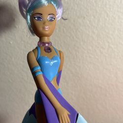 1994 Jakks Galoob Skydancer Vintage flying doll figure Blue purple star Rare Hard To Find