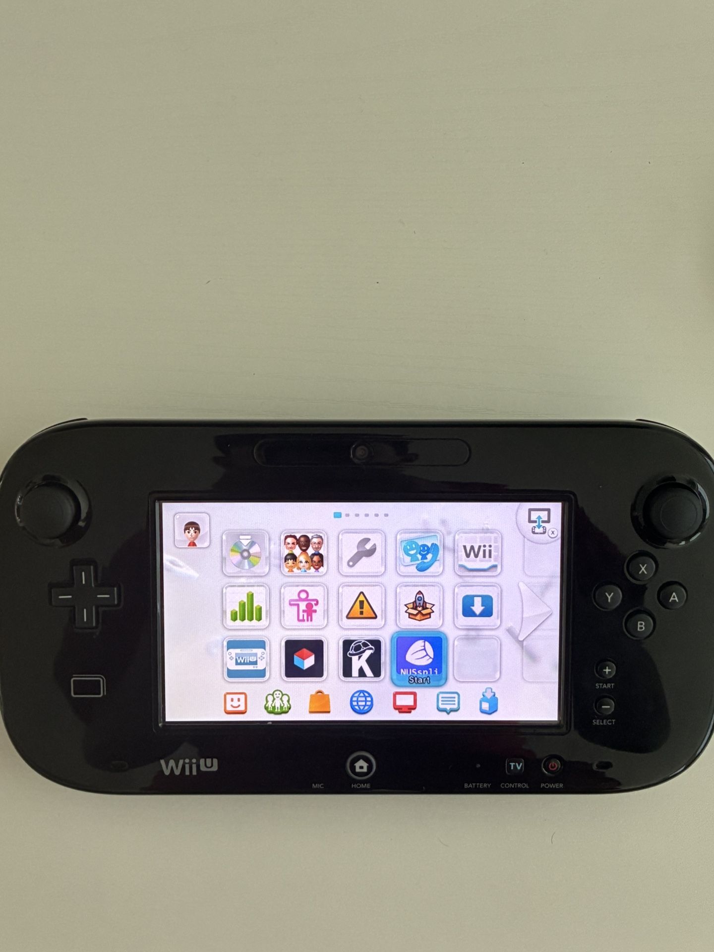 Wii U Console Bundle – GamePad, 64GB SD, Region-Free – $140 Firm