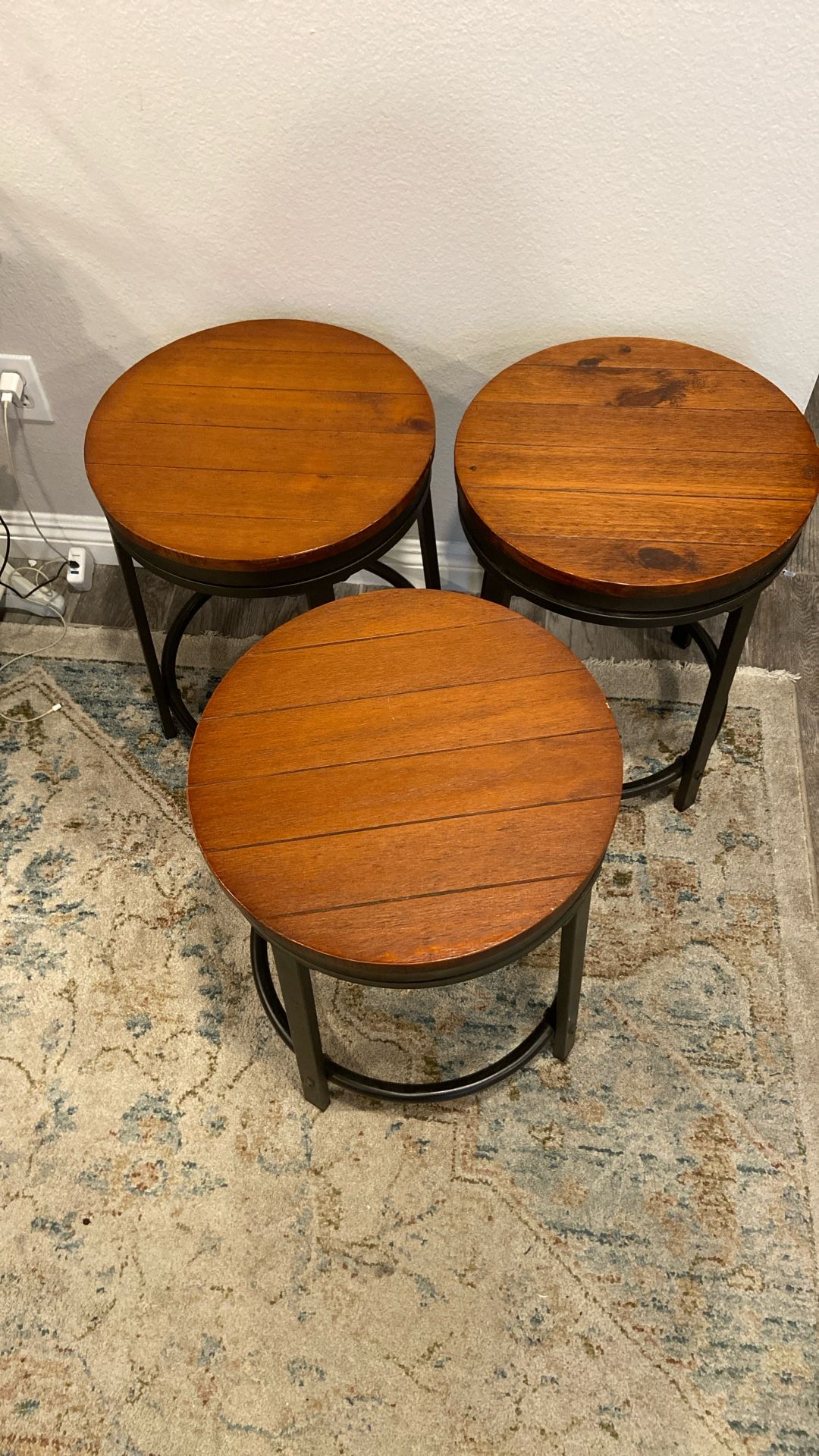 3 Round Stool