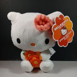 Sanrio Easter Bouquet Hello Kitty & Friends Stuffed Animals Toy Dolls 6" 
