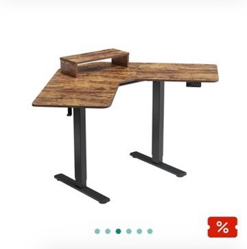 Corner Sit Stand Desk