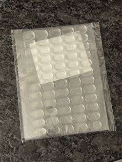Clear Gel Bumper Sticker Dots Pack