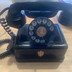 1942 Bakelite Belgium vintage Telephone