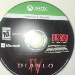 Diablo 4 For XBOX One/XBOX One Series X