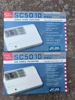 SC5010 single stage heat/cool