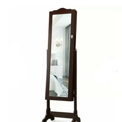 Santina 18'' Wide Jewelry Armoire with Mirror

