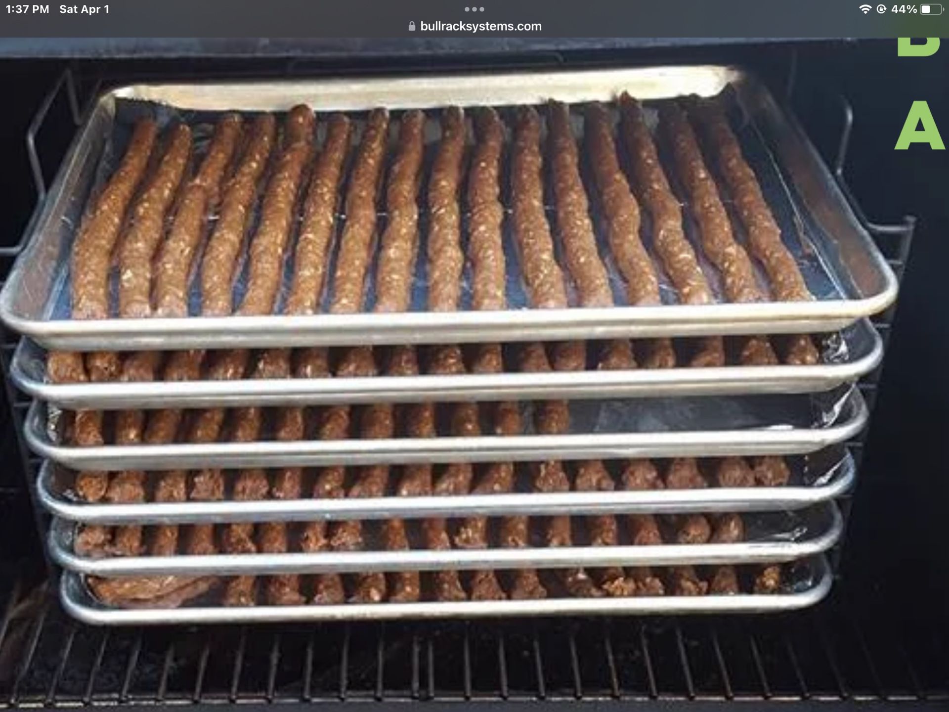 Bull Rack Br5 Ultimate Smoking , Dehydration, Jerky , Food Prep Tray