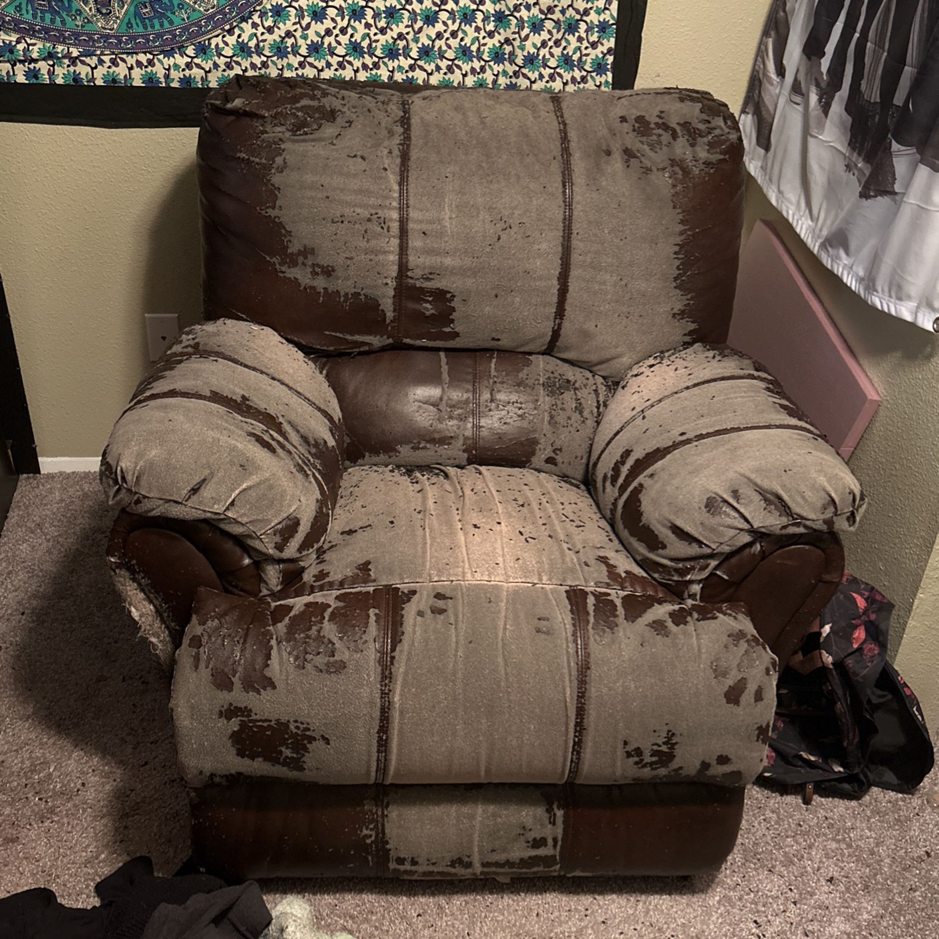 Recliner (free with pickup) 