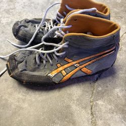 Orange/Black Rulons Size 9.5