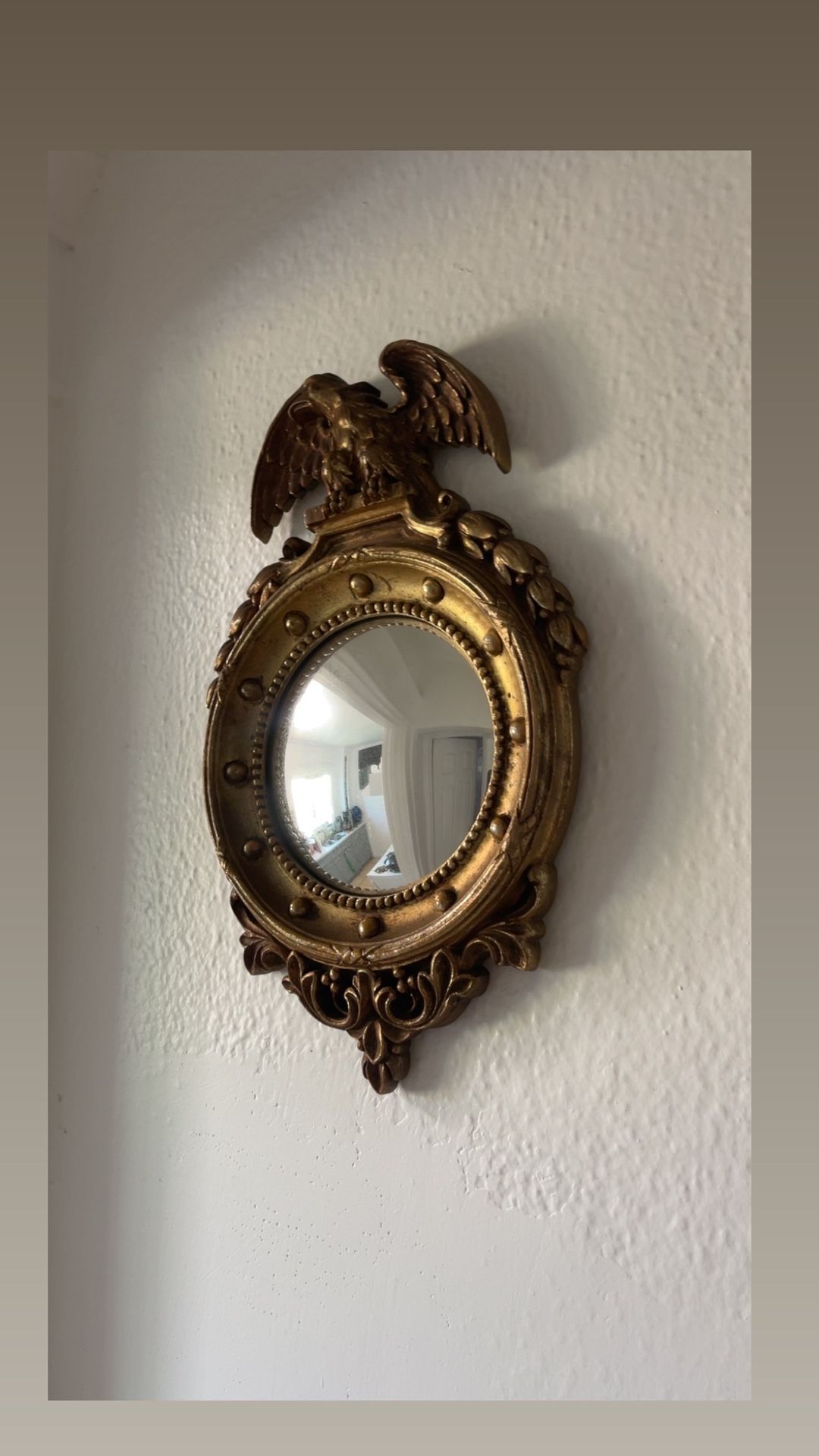 Antique Mirror  12” X  8”