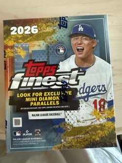 2026 Topps Finest Baseball Mega Box SEALED