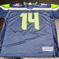 New NFL Proline Seattle Seahawks DK Metcalf Jersey X-Large Blue Pro-Line w/ Minor Defect no tags. 