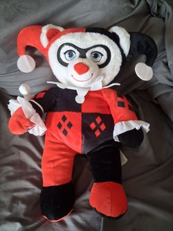 Harley Quinn Build-A-Bear  DC Batman Joker Bear Teddy Bear Limited Edition