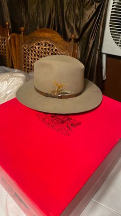 Stetson cheetah hat