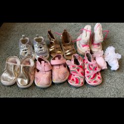 Baby Girl Shoes 3-12m