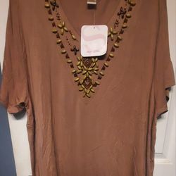 Silhouettes Top Size 1X