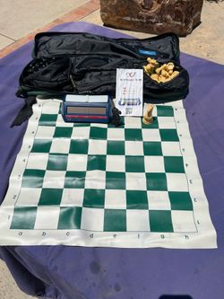 Chess Set: DGT North American. $35.00 complete Tournament travel set. Chino, ca
