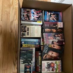 VHS Tapes Sold As A Package