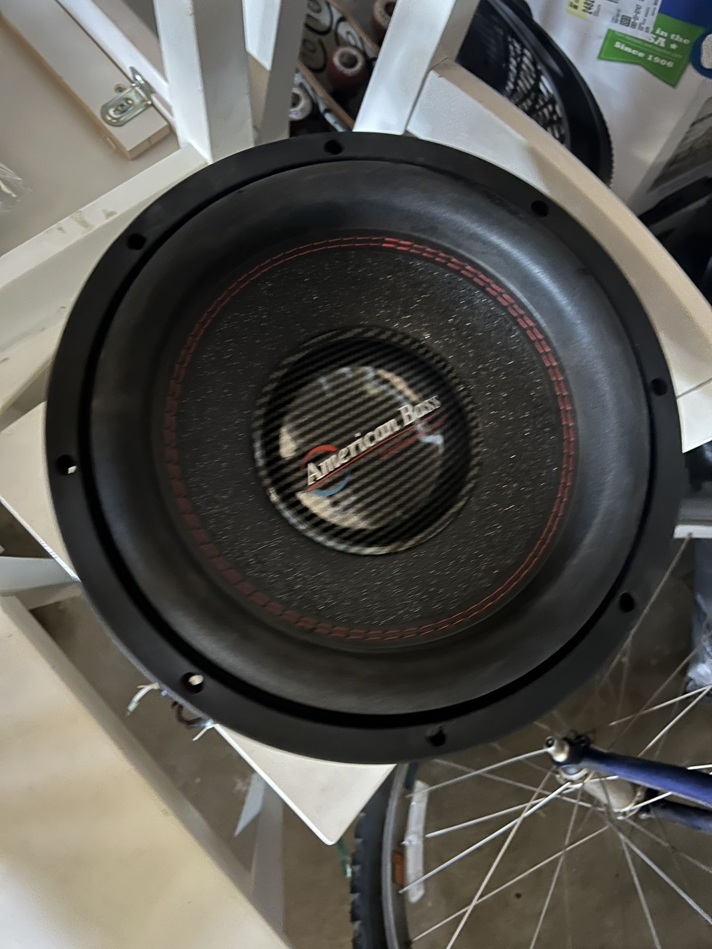 American Bass HAWK-1244 12 Inch Subwoofer DVC