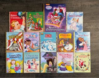 LOT OF 14 LITTLE GOLDEN HARDCOVER BOOKS~